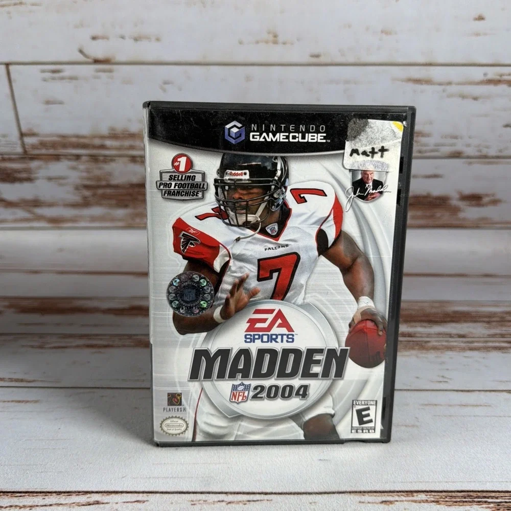 Madden NFL 2004 Nintendo GameCube Case & Disc Resurfaced Used Football
